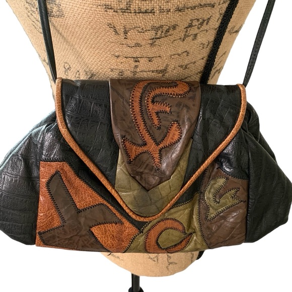 Vintage Sharif Leather Shoulder Strap Purse - Picture 7 of 7